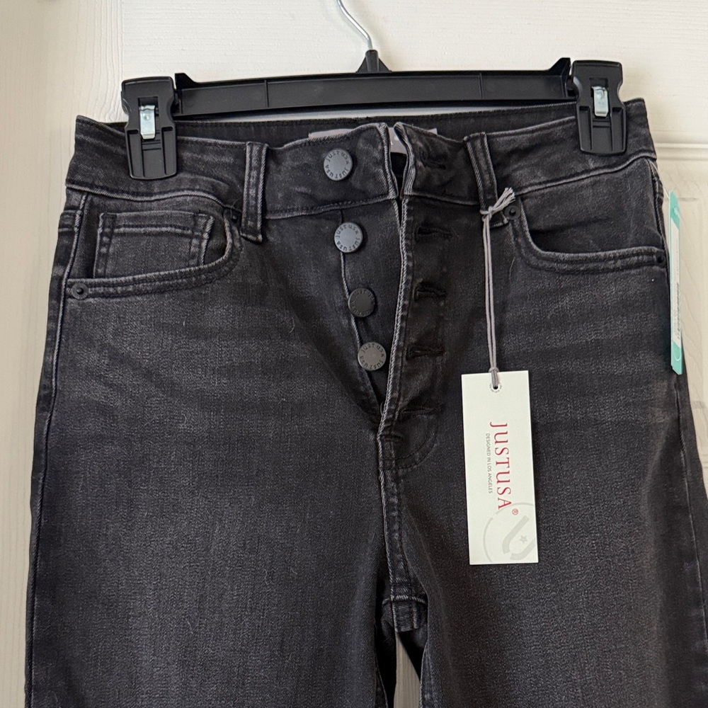 Just USA Black Ankle Jeans - Picture 2 of 5